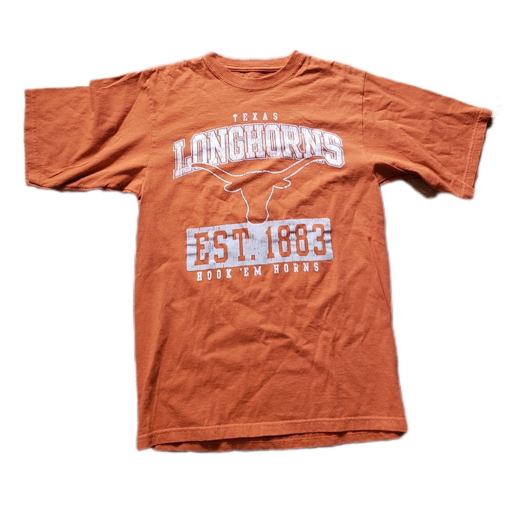 Unisex Texas Longhorns Athlletic vintage style cotton shirt size small